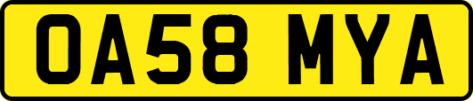 OA58MYA