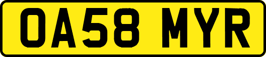 OA58MYR