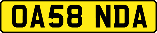 OA58NDA
