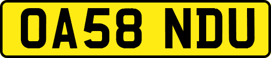 OA58NDU