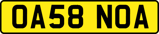 OA58NOA
