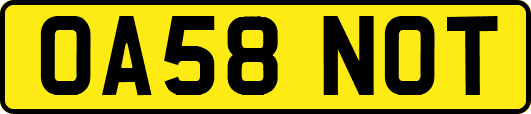 OA58NOT