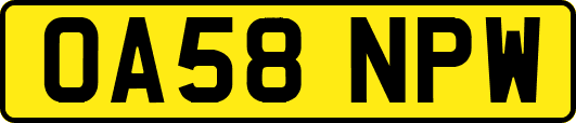 OA58NPW