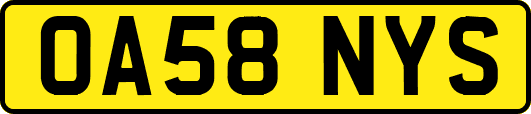 OA58NYS