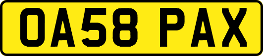 OA58PAX