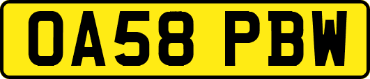 OA58PBW