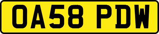 OA58PDW