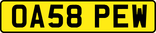 OA58PEW