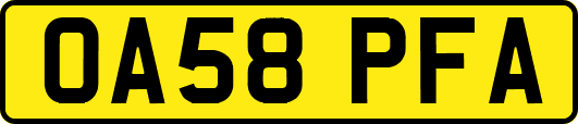 OA58PFA