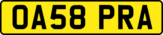 OA58PRA