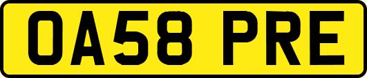 OA58PRE