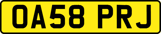 OA58PRJ