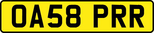 OA58PRR