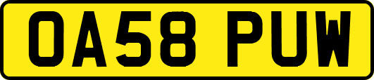 OA58PUW