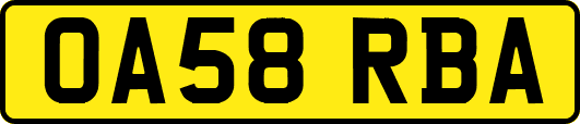 OA58RBA