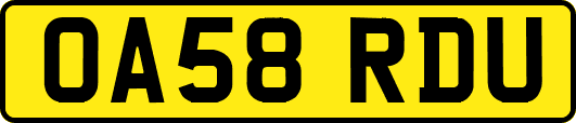 OA58RDU