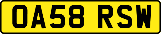 OA58RSW