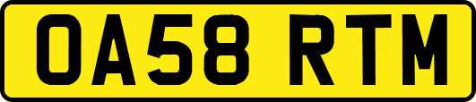 OA58RTM