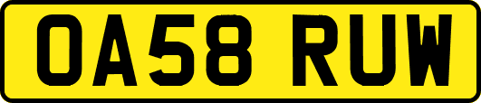 OA58RUW