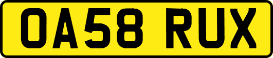 OA58RUX
