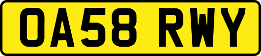 OA58RWY