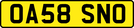 OA58SNO
