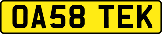 OA58TEK