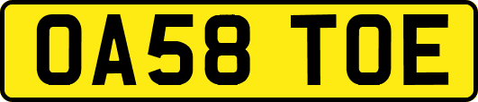 OA58TOE