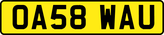 OA58WAU