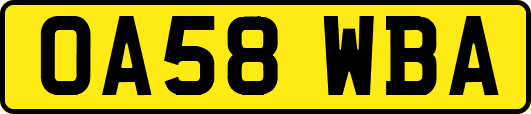 OA58WBA
