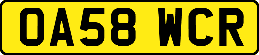 OA58WCR