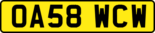OA58WCW
