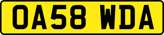 OA58WDA