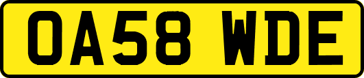 OA58WDE