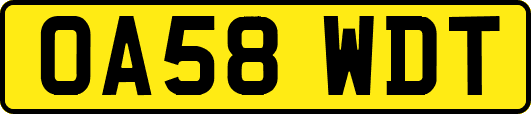 OA58WDT