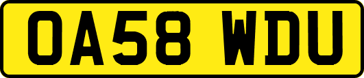OA58WDU