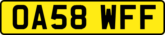 OA58WFF
