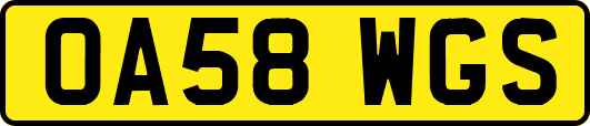 OA58WGS