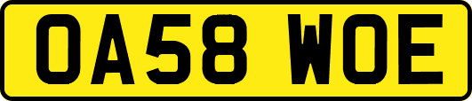 OA58WOE