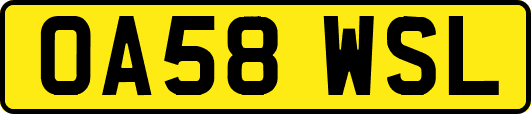 OA58WSL