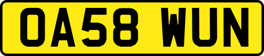 OA58WUN