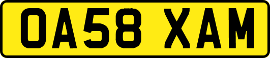 OA58XAM