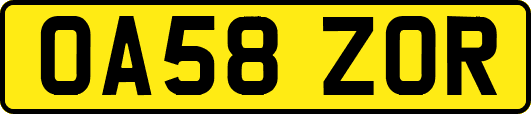 OA58ZOR