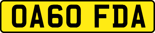 OA60FDA