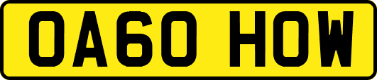 OA60HOW