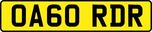 OA60RDR