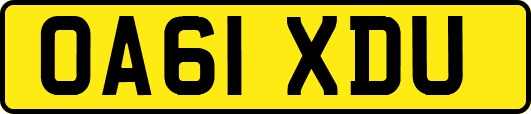 OA61XDU