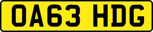 OA63HDG