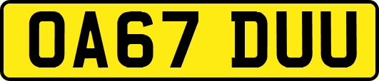 OA67DUU