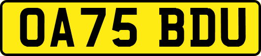 OA75BDU